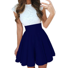 Load image into Gallery viewer, Cocktail Mini Skirt Ladies Summer Skater Skirt
