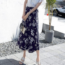 Load image into Gallery viewer, Flower Long Skirt Summer Beach Sunny Female Skirts
